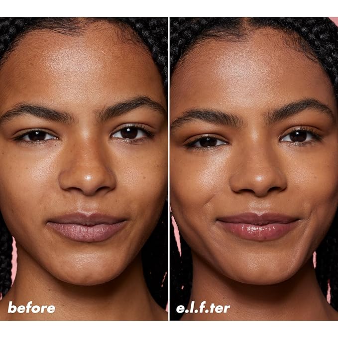 e.l.f. Halo Glow Skin Tint SPF 50, Tinted Moisturizer For Light, Buildable Coverage, Creates A Natural Glow, Vegan & Cruelty-Free, 10 Tan Neutral