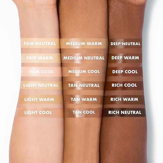 e.l.f. Halo Glow Skin Tint SPF 50, Tinted Moisturizer For Light, Buildable Coverage, Creates A Natural Glow, Vegan & Cruelty-Free, 1 Fair Neutral