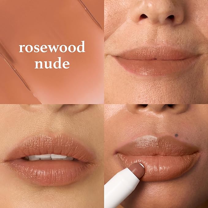 Julep It's Balm: Tinted Lip Balm + Buildable Lip Color - Rosewood Nude - Natural Gloss Finish - Hydrating Vitamin E Core - Vegan