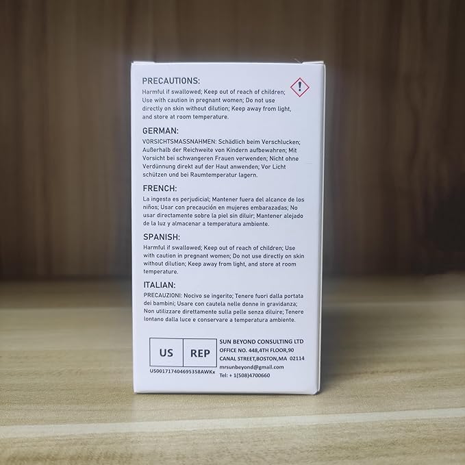 HIQILI Ylang-Ylang Essential Oil, Long-Lasting Scent for Diffusers, Perfumes, Aromatherapy, DIY - 1.01 Fl Oz