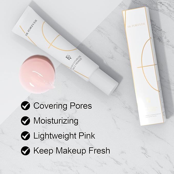 FV Hydrating Makeup Primer, Easy-to-Apply, Brightening, Ideal for Dry and Normal Skin Daily Use, Enhances Skin Glow (Hydrating)