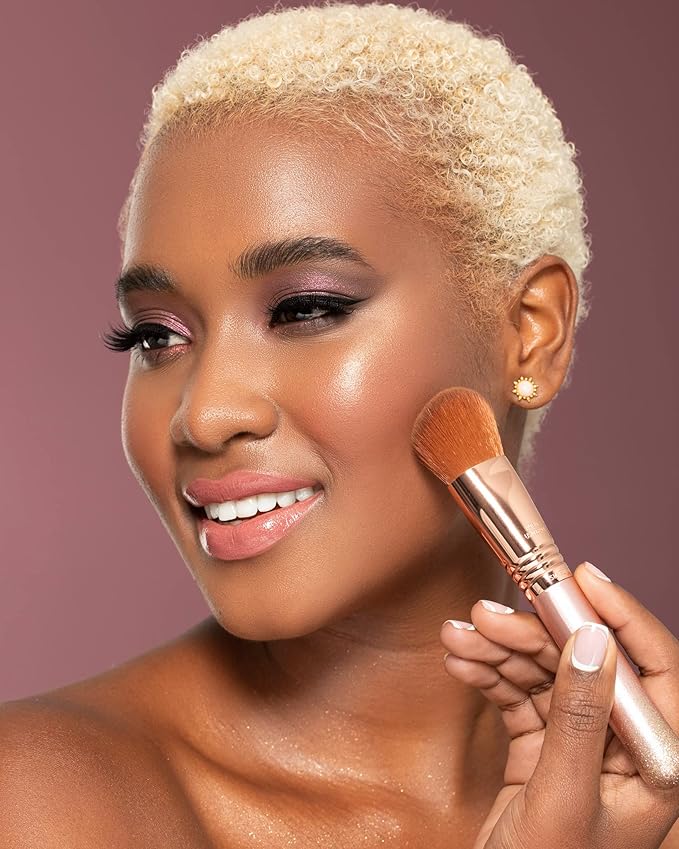 Sigma Beauty F47 Multitasker Makeup Brush – Multi-Use Face Makeup Brush for Blending, Contouring, & Buffing, Use with Foundation, Blush, Bronzer, Contour, or Highlighter (1 Brush)