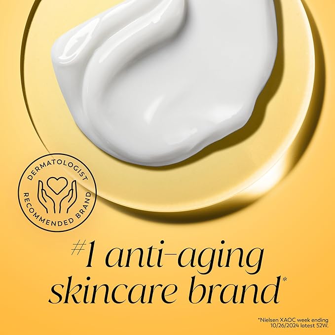 Olay Vitamin C Face Moisturizer, Brightening Cream for Women, Instant Hydration, Evens Tone, Dark Spot & Hyperpigmentation Reduction, Glowing Skin Care - Niaciniamide, Lactic Acid, 1.7 Oz