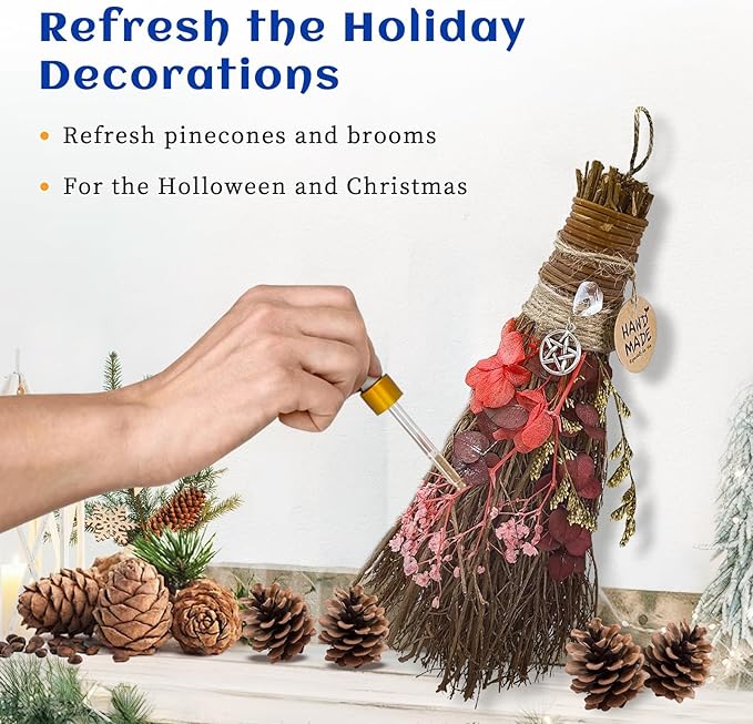 HIQILI Cinnamon Essential Oil for Spary, Diffuser, Garden and Kitchen - 100% Pure Natural - Indoor and Outdoor, 3.38 Fl Oz