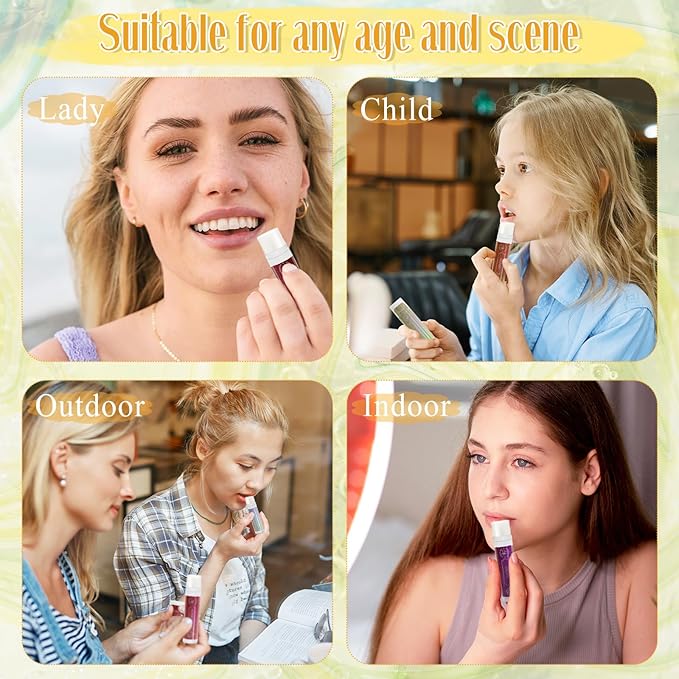 28 Pack Lip Balm,Natural Lip Balm Bulk with Vitamin E and Coconut Oil,14 Flavored Lip Balm Set, Lip Care Product, Moisturizing & Soothing Chapped Lips,Bulk Gifts for Women Party Favors