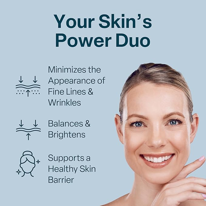 QRxLabs Niacinamide & Retinol Serum - 2 fl Oz - Niacinamide, Retinol & Arbutin - Anti-Aging Pore & Wrinkle Reducer - Fades Blemishes & Tightens Skin