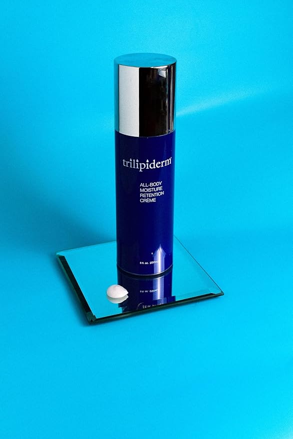 Trilipiderm Beach Lover Bundle- All-Body Moisture Retention Crème Sunscreen (8oz) & Protective Day Crème Broad Spectrum SPF 30 (1.7oz), Sunscreen Lotion UVA/UVB Set for Face, Body, Travel Size