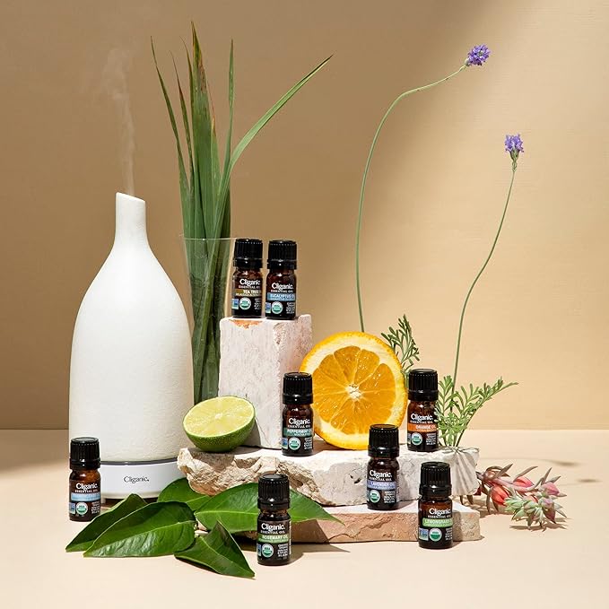 Cliganic Organic Oregano Essential Oil, 100% Pure Natural for Aromatherapy | Non-GMO Verified (Packaging May Vary)