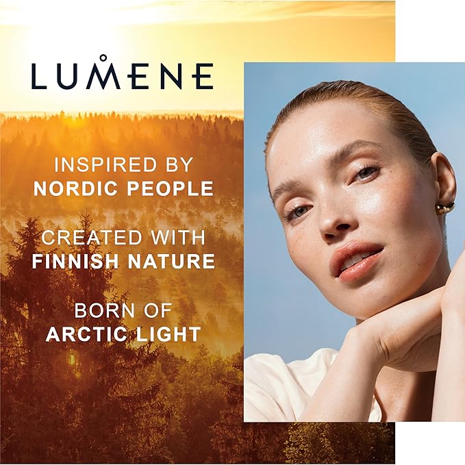 Lumene Color Correcting CC Cream - Lightweight Foundation with Medium Coverage - Redness Reducing Face Makeup for a Glowing Complexion - Vegan Formula + Suitable for All Skin Types - Medium (1 fl oz)