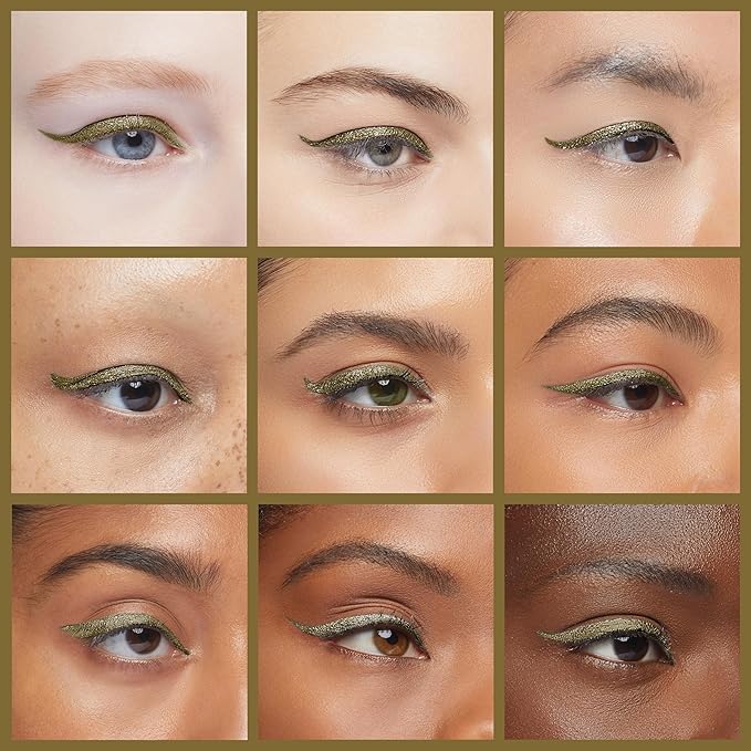 Julep When Pencil Met Gel Sharpenable Multi-Use Longwear Eyeliner Pencil - Golden Olive Shimmer - Transfer-Proof - High Performance Liner