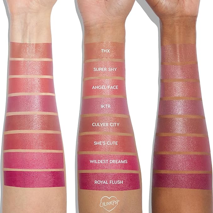 ColourPop Weightless Liquid Blush - Hydrating, Liquid Blush for Cheeks - Glowy Summer Makeup with Hyaluronic Acid for a Healthy Glow - Designed with a Doe Foot Applicator - She's Cute (0.30 oz)