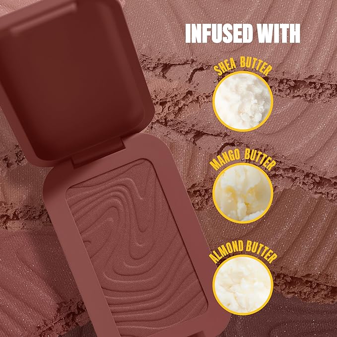 NYX PROFESSIONAL MAKEUP Matte Buttermelt Bronzer, Longwear Face Makeup with Up to 12 Hours of Wear, Vegan Formula - Butta Off